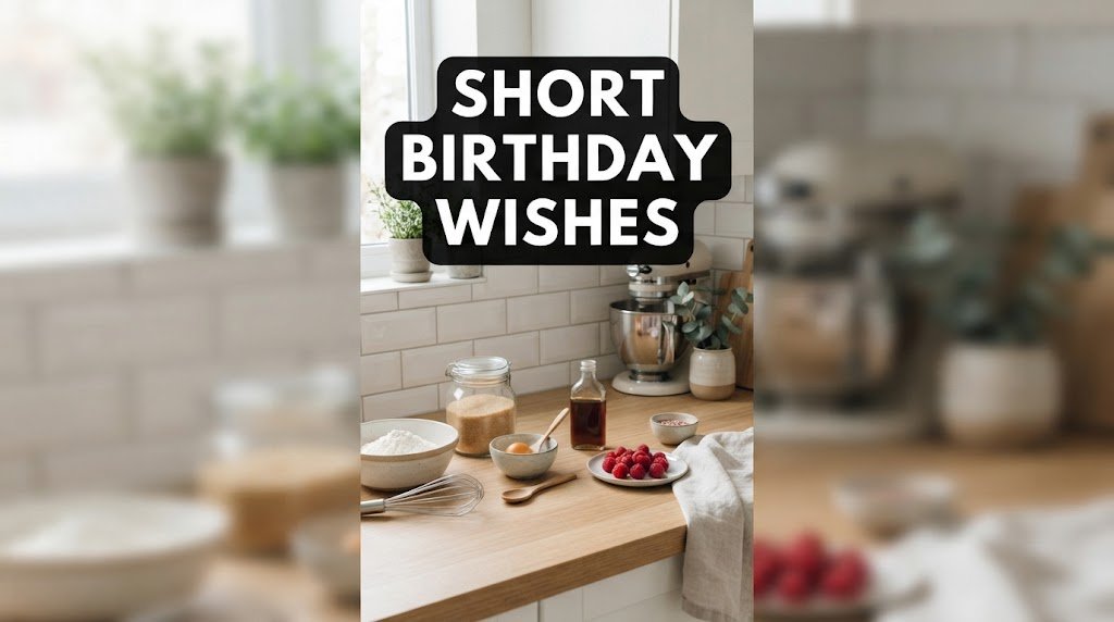 Short Birthday Wishes for Cook
