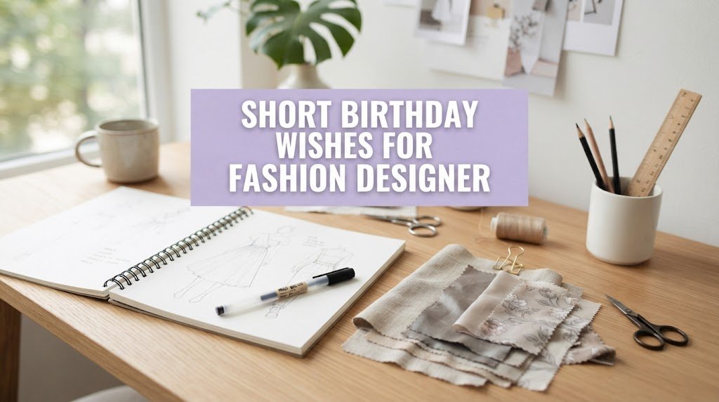 Short Birthday Wishes for Fashion Designer