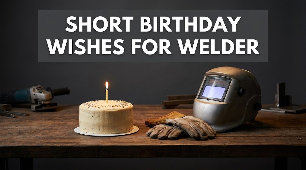 Short Birthday Wishes for Welder