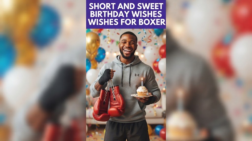 Short and Sweet Birthday Wishes for Boxer