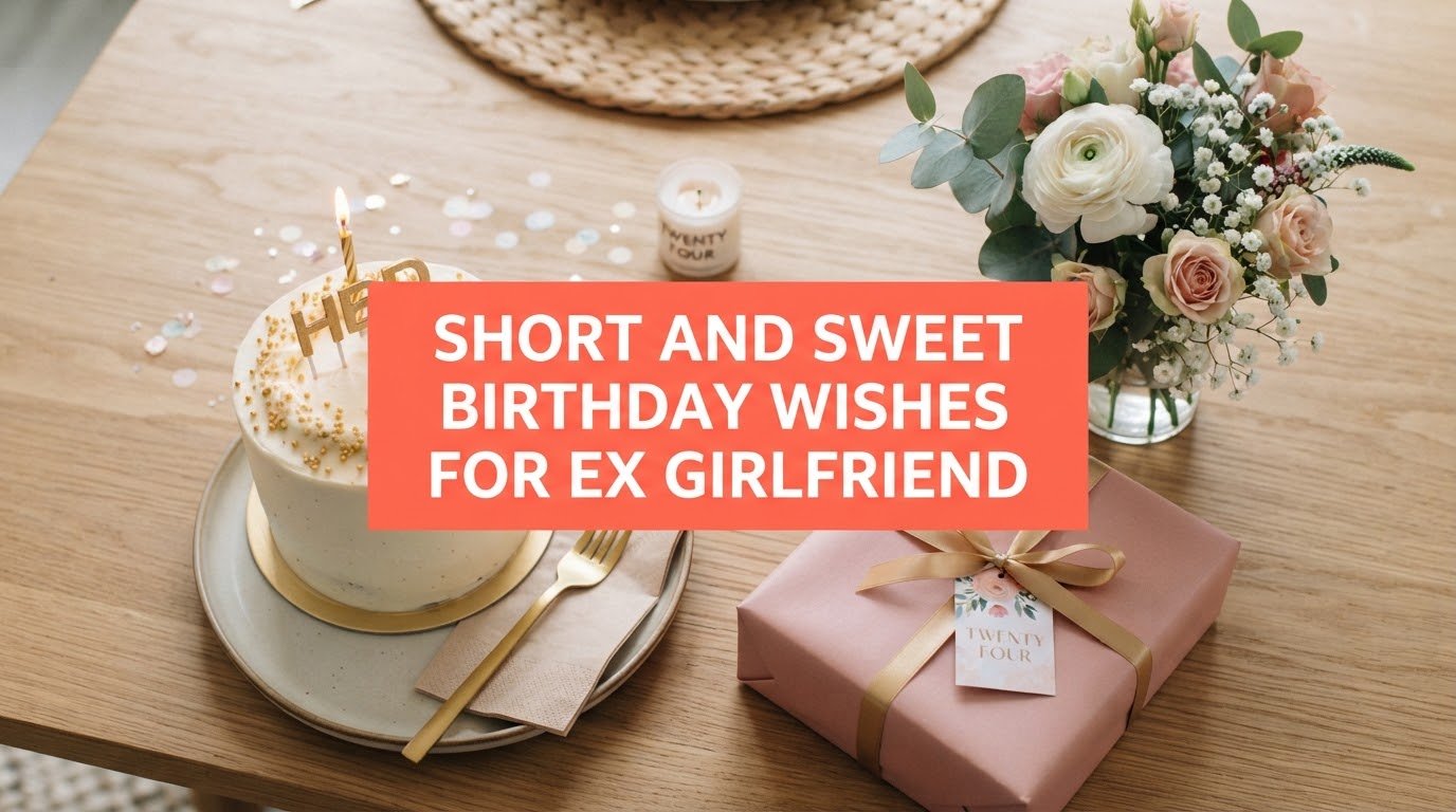 Short and Sweet Birthday Wishes for Ex Girlfriend
