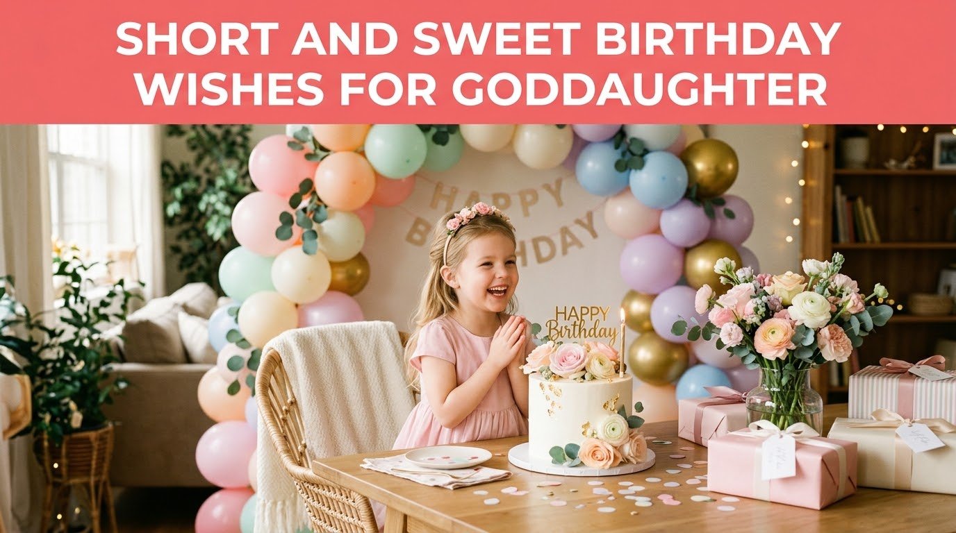 Short and Sweet Birthday Wishes for Goddaughter