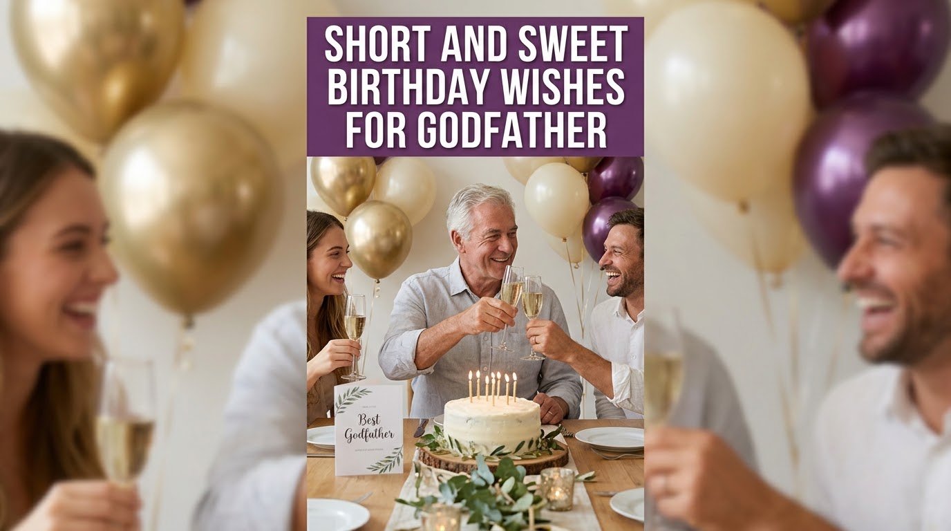 Short and Sweet Birthday Wishes for Godfather
