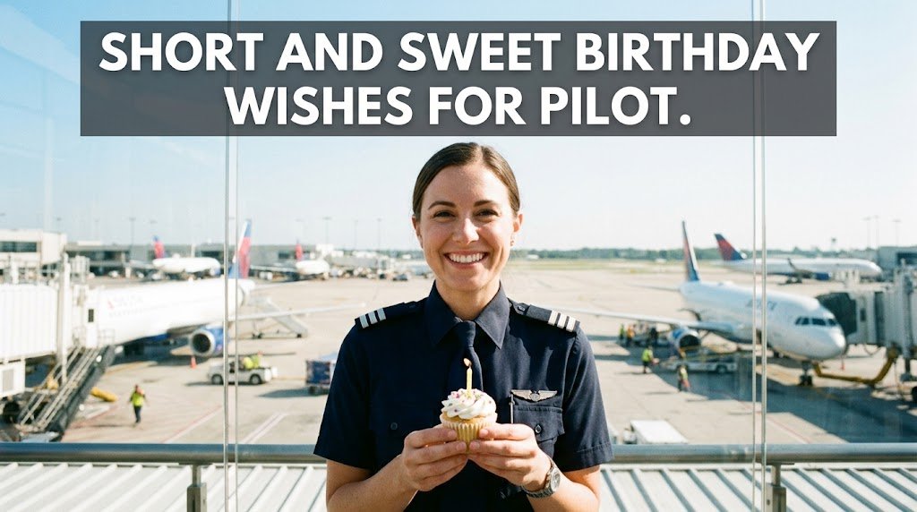 Short and Sweet Birthday Wishes for Pilot
