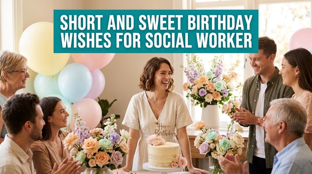 Short and Sweet Birthday Wishes for Social Worker