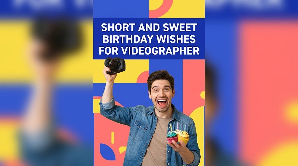 Short and Sweet Birthday Wishes for Videographer