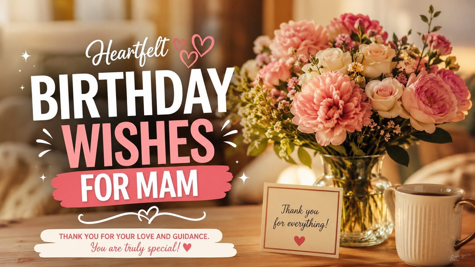 Birthday Wishes for Mam