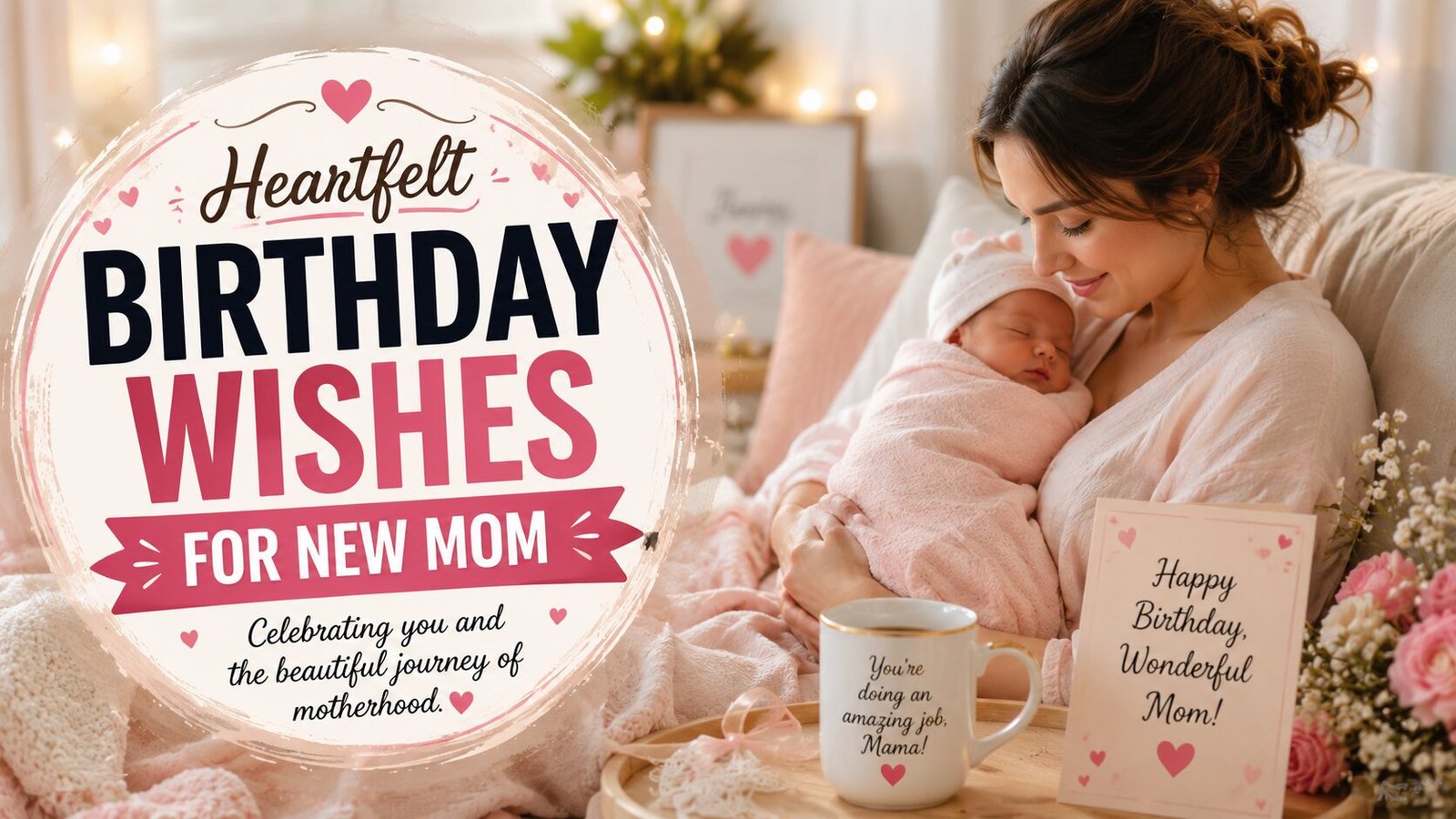 birthday wishes for new mom