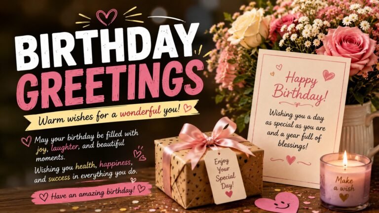 Birthday Greetings